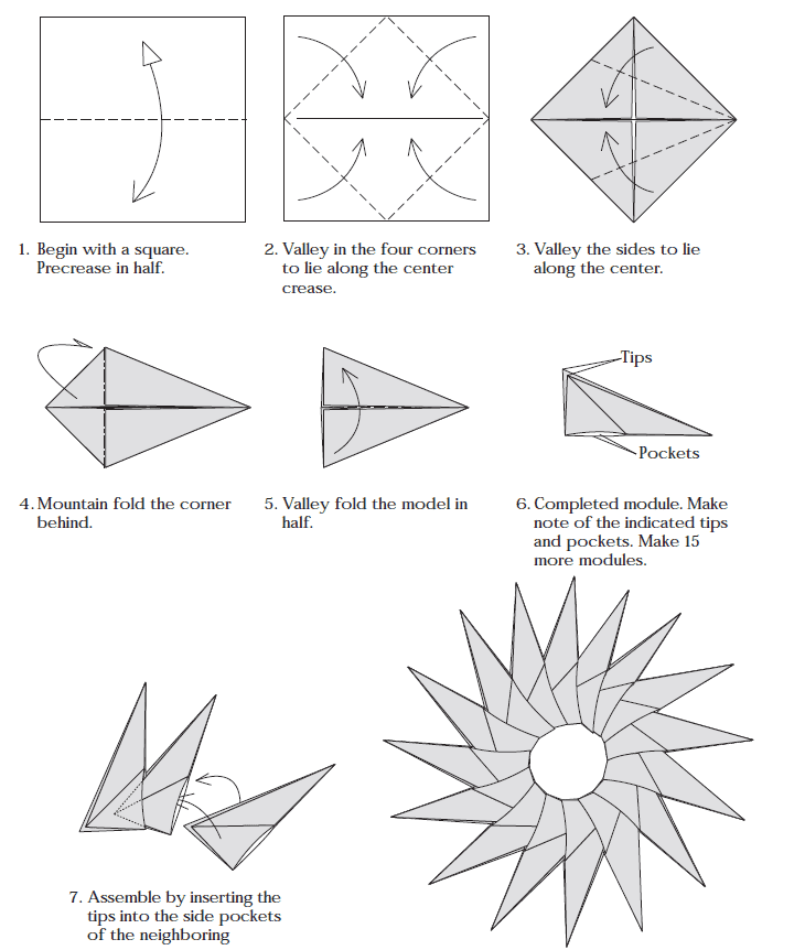 Diagrama-Origami-Estrella