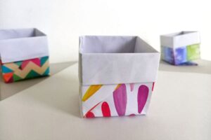 tutorial Origami Caja Contenedora